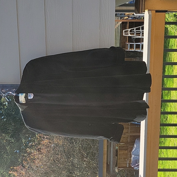 JS Collections⁷ Black Velveteen Duster/Opera Coat - Picture 6 of 16